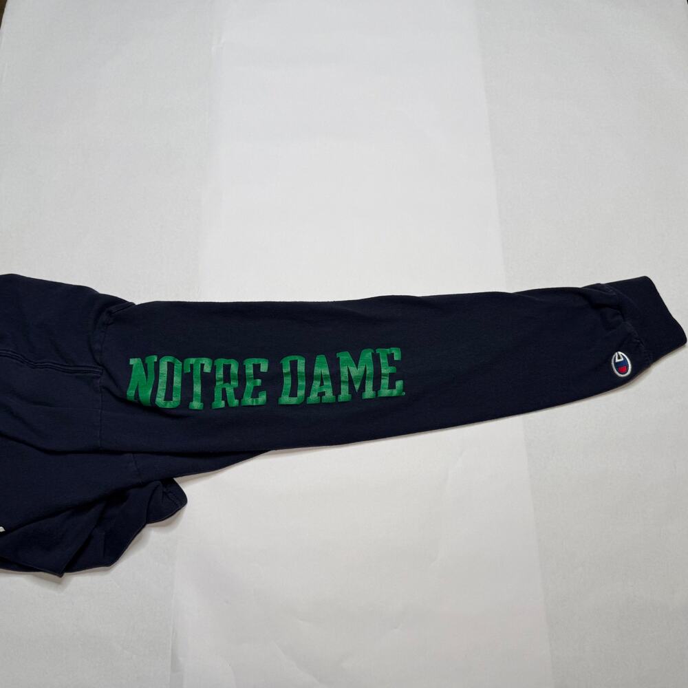 Champion Notre Dame Fighting Irish long sleeve Shirt size Large - Picture 5 of 11
